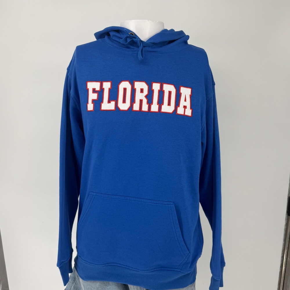 Creative Apparel Concepts Florida Gator Hoodie Blue Mens Medium Florida Applique